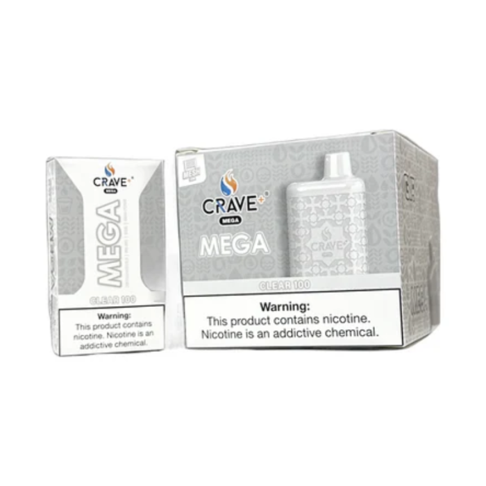 CRAVE PLUS MEGA DISPOSABLE 5500PF - BOX OF 10
