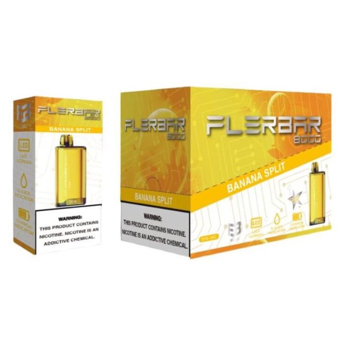 FLERBAR 8000PUFF DISPOSABLE - PACK OF 10