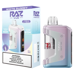 RAZ VUE KIT DISPOSABLE 50000PF -BOX OF 5 (25K BOOST MOD & POD + REUSABLE BATTERY)