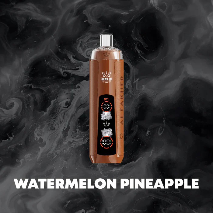 AL FAKHER CROWN BAR BIG CLOUD PRO DISPOSABLE 8000PF - BOX OF 5