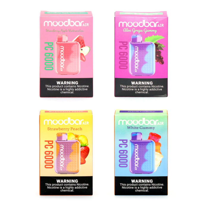 MOODBAR DISPOSABLE 6000PUFF 3%