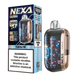 NEXA ULTRA DISPOSABLE 50000PF -BOX OF 5 (30000PF TURBO MODE - 3D CURVED SCREEN)