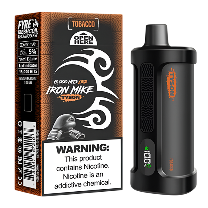 TYSON IRON MIKE DISPOSABLE 15000PF - BOX OF 5