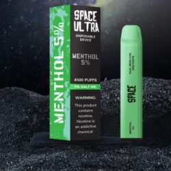 SPACE ULTRA MENTHOL 4500 PUFF - PACK OF 10