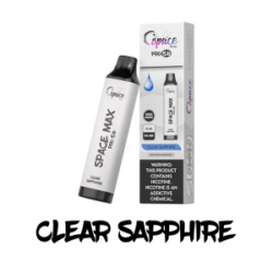 SPACE MAX PRO (5.0) DISPOSABLE (NON RECHARGEABLE ) 5000 PUFFS - BOX OF 10