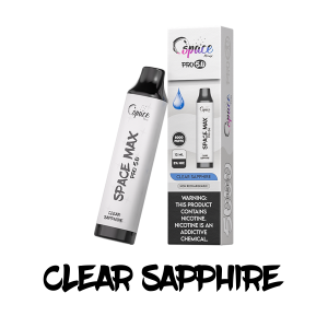 SPACE MAX PRO (5.0) DISPOSABLE (NON RECHARGEABLE ) 5000 PUFFS - BOX OF 10